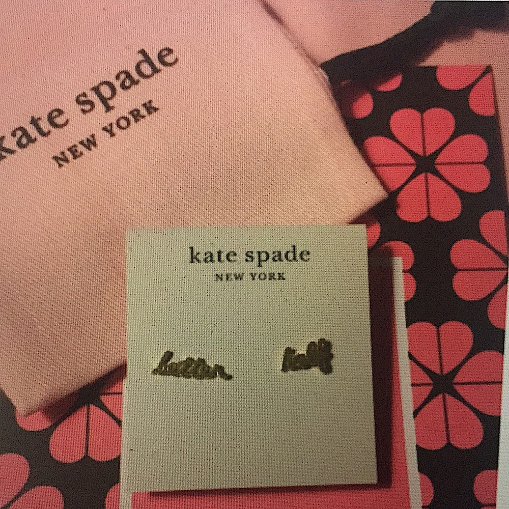 ♠️KATE SPADE - “SAY YES BETTER HALF” STUDS (NWT)